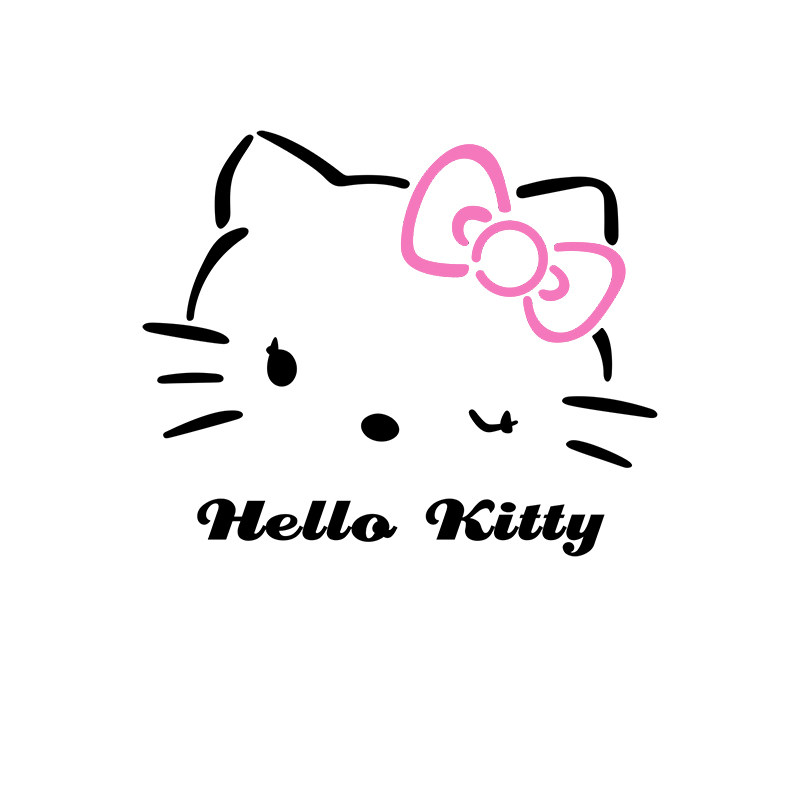 凯蒂猫汽车电动摩托车可爱趣味电瓶车装饰个性创意汽车装饰贴