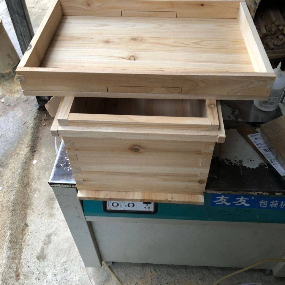 蜂箱中蜂杉木烘干小型养蜂工具包邮厂家直销育王诱蜂箱七框箱11