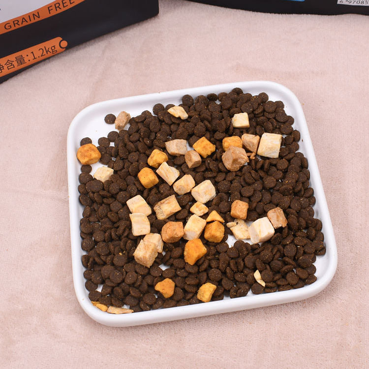 豆柴猫粮12kg10kg天然无谷冻干低敏成猫幼通用英短猫主粮