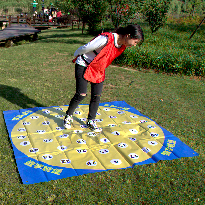 数字城堡游戏地图急速时限眼疾手快亲子拓展训练团队培训感统训练器材