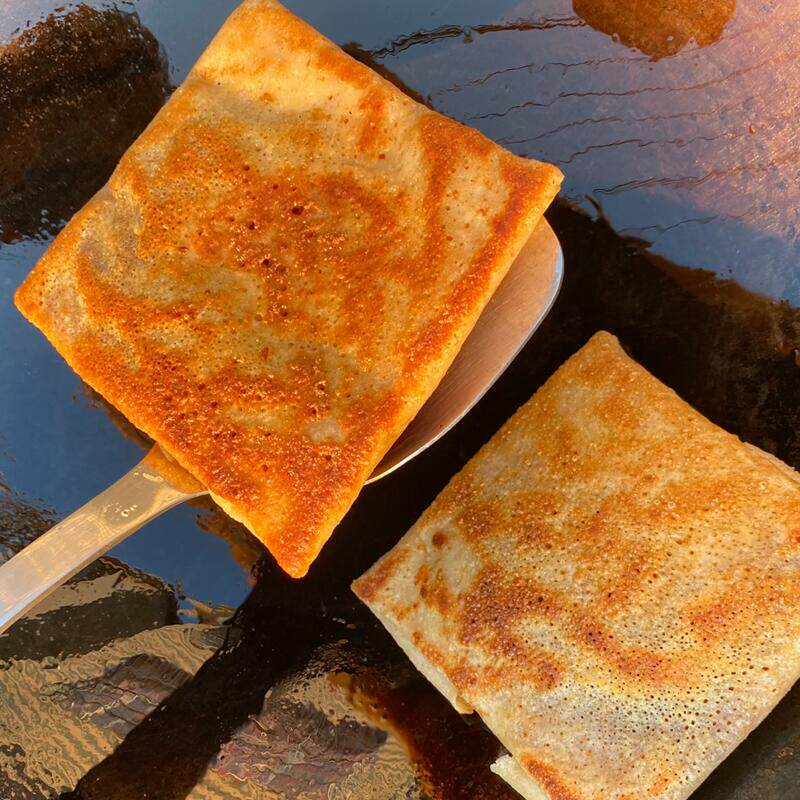 皮子湖北糯米煎豆监利石首公安洪湖莲藕豆皮其它干货