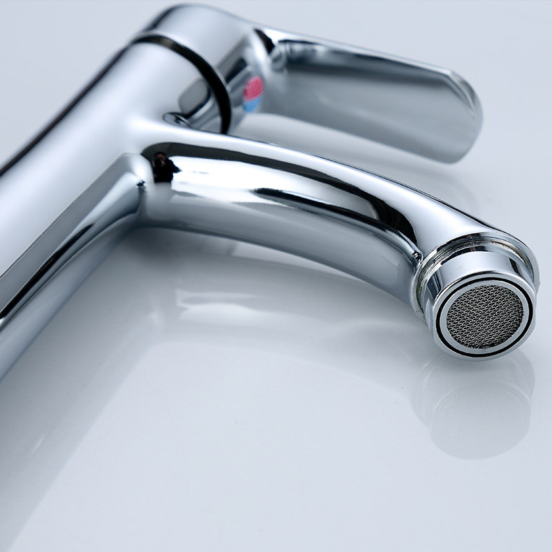 水龙头镀铬洗手t盆浴室柜面盆坐式单冷 | 伊范儿时尚