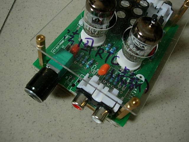 6j1胆前级缓冲高配进口电子管附送国产一对功放