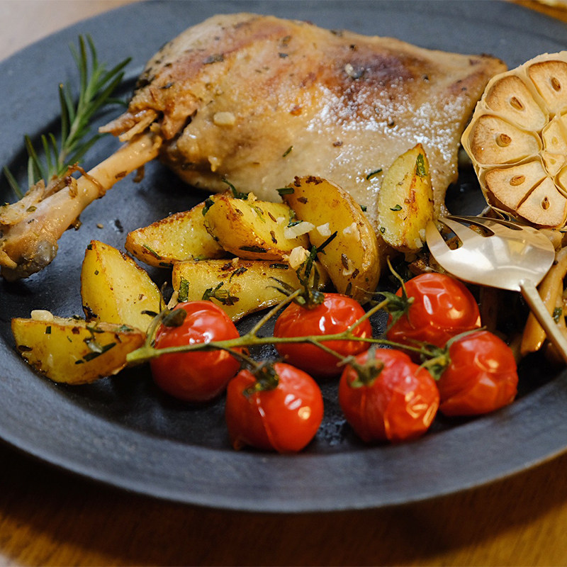 confee法国经典油封鸭腿百里香250g单只法式烤鸭腌肉