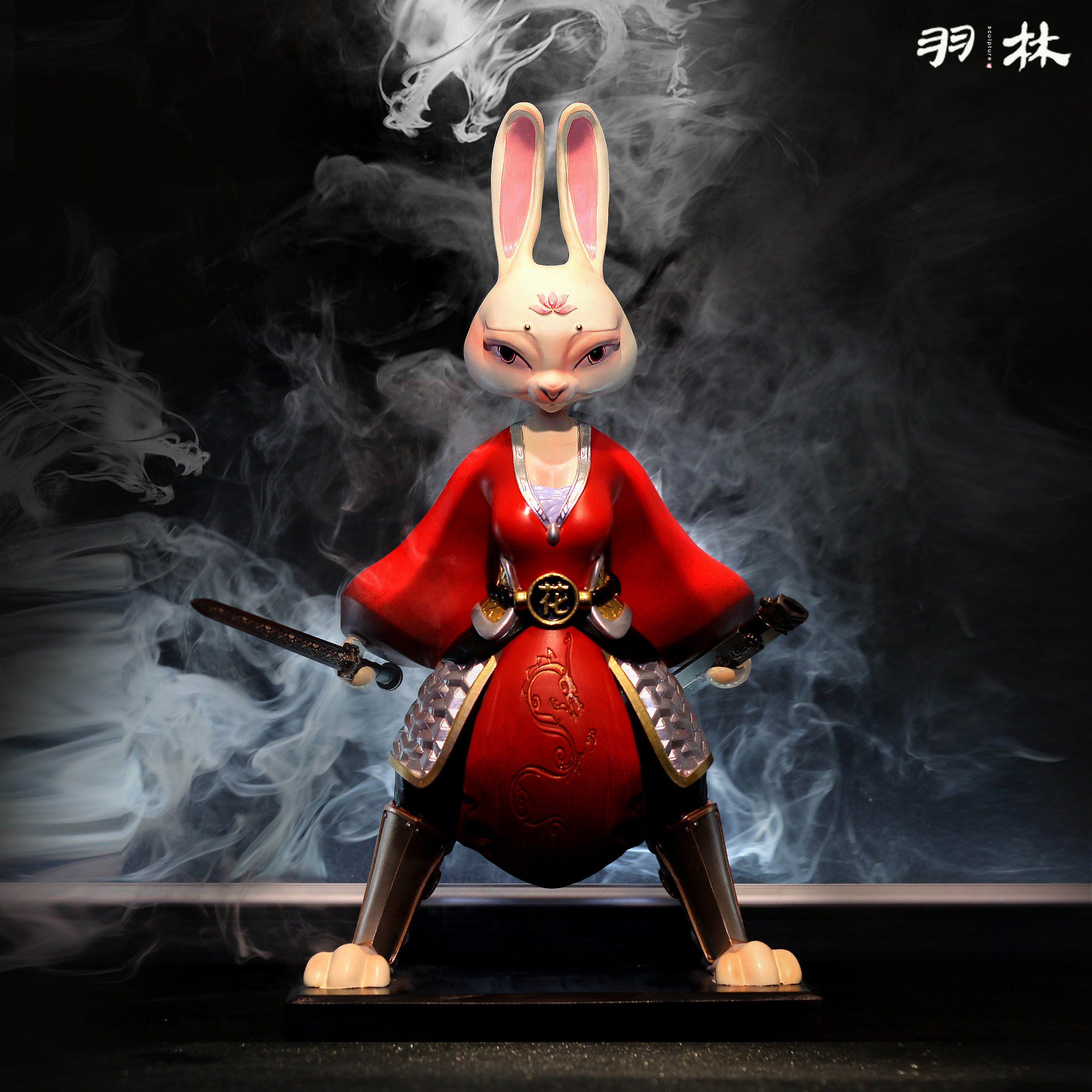 葵葵中国手办侍卫御前文创故宫古代十二生肖子羽摆件