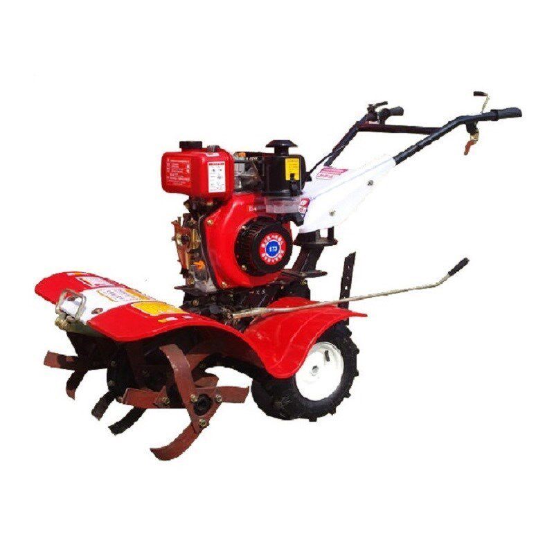 水田旱田四轮微耕机四驱动力x旋耕机前旋四驱微耕机果园松土