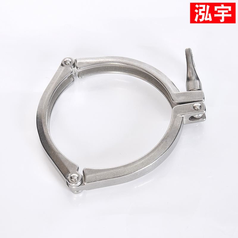 级法钢管抱箍固定卡扣套式兰卡卫生卡箍三节卡箍