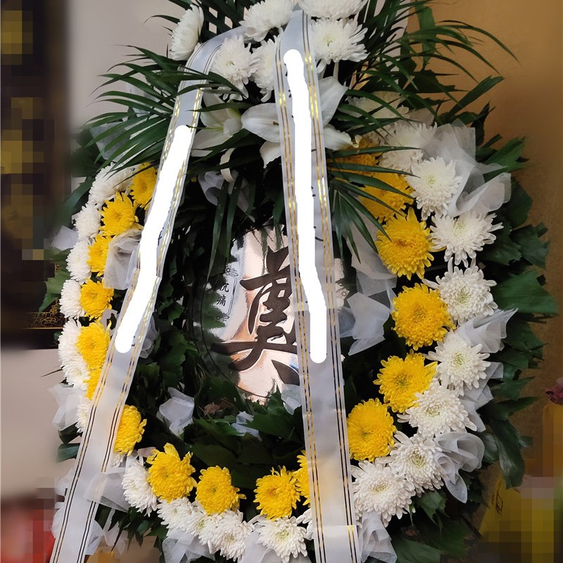 菊花花圈老人过j世死人祭奠逝世鲜花河北衡水市武邑武强饶阳县景