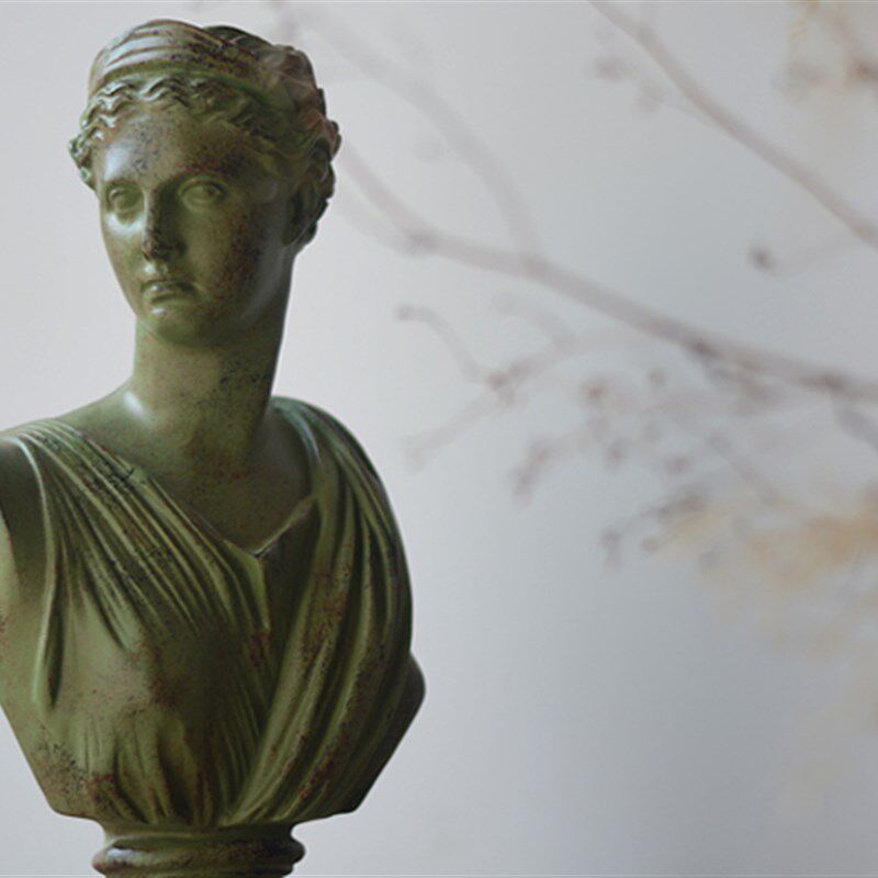 维纳斯半身欧式人物树脂太阳神阿波罗头像雕像摆件摆件