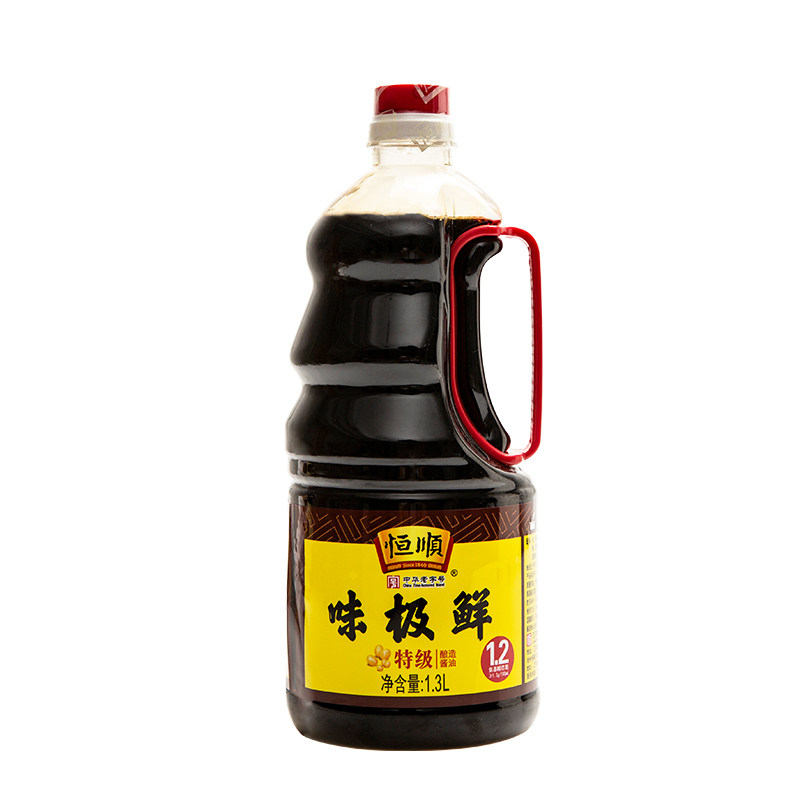 酱油恒顺味极13l1桶特级老抽炒菜酿造生抽酱油