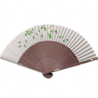 fan栀子花古风南风江南风折扇扇子简约中国伴手扇子