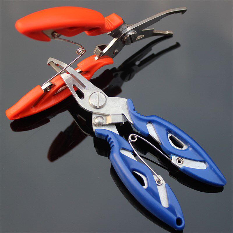 新锈钢路亚渔具配件器小咬铅钳夹摘钩钳子剪线路亚钳