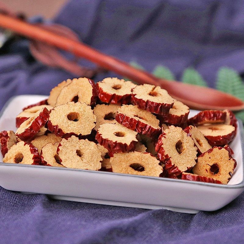 新疆红枣干嘎嘣脆无核圈干吃泡茶