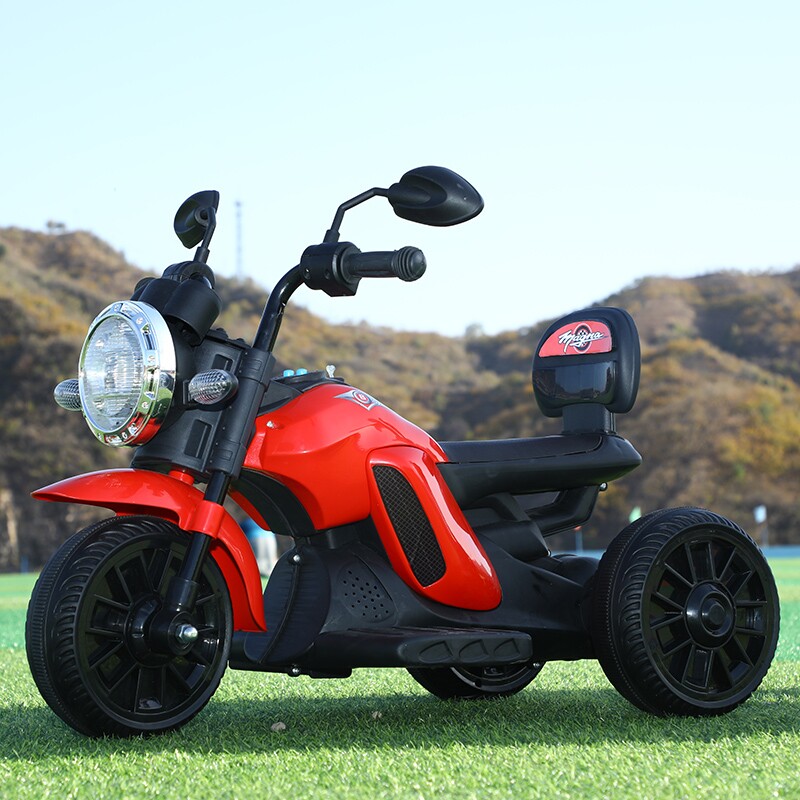 儿童摩托车遥控车可坐人充电小型玩具车男女宝宝电动儿童电动车