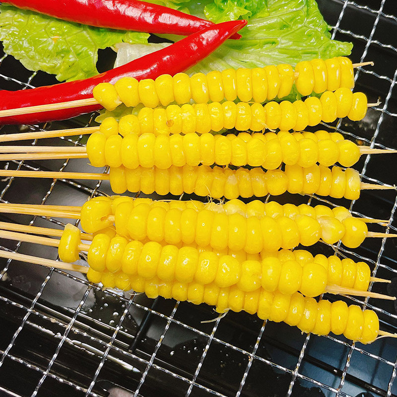 小串玉米新鲜蔬菜油炸烤串铁板网红烧烤商用新鲜玉米