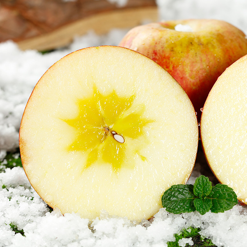 阳光雪果大漠冰糖心苹果新鲜当季