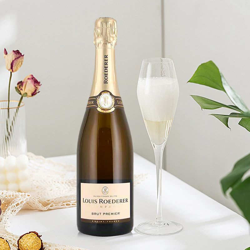 酒云网法国louisroederer路易王妃香槟王室用酒高档起泡葡萄酒