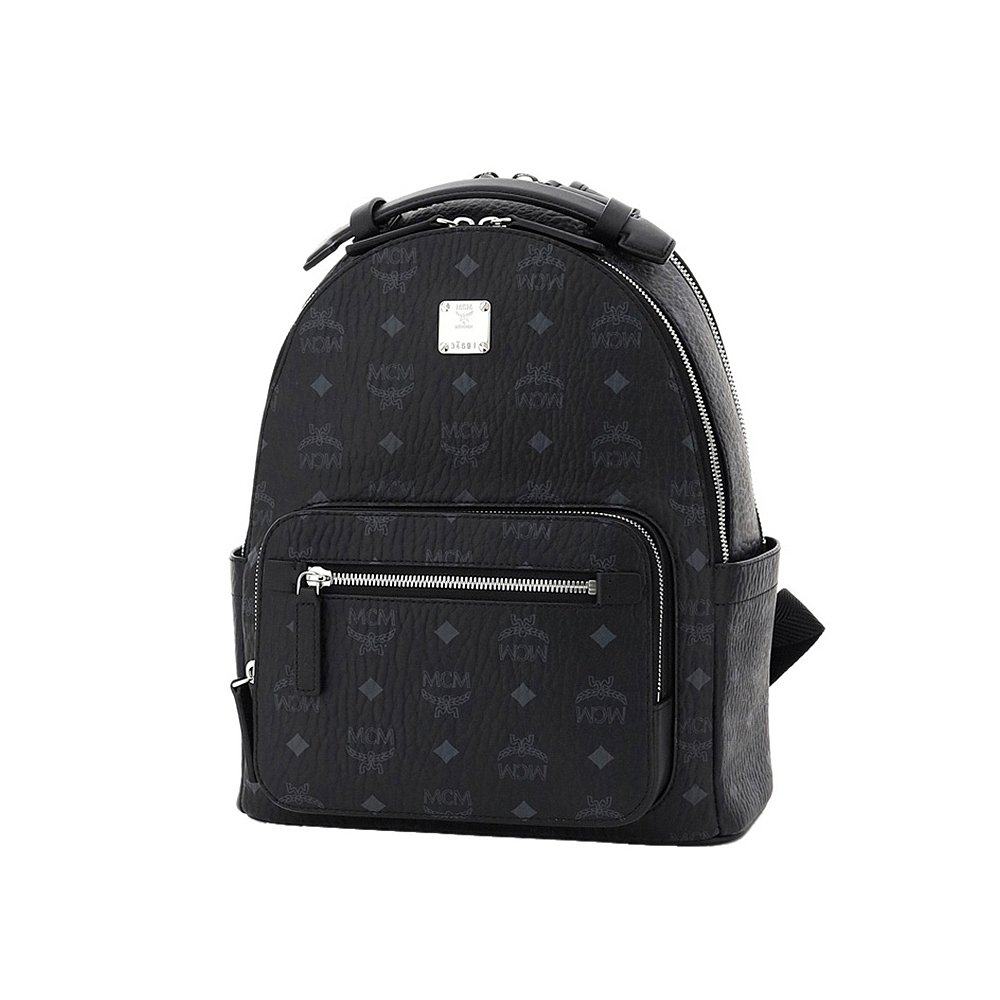 双肩包香港直邮mcm黑色中性mmkaave08bk真丝上装