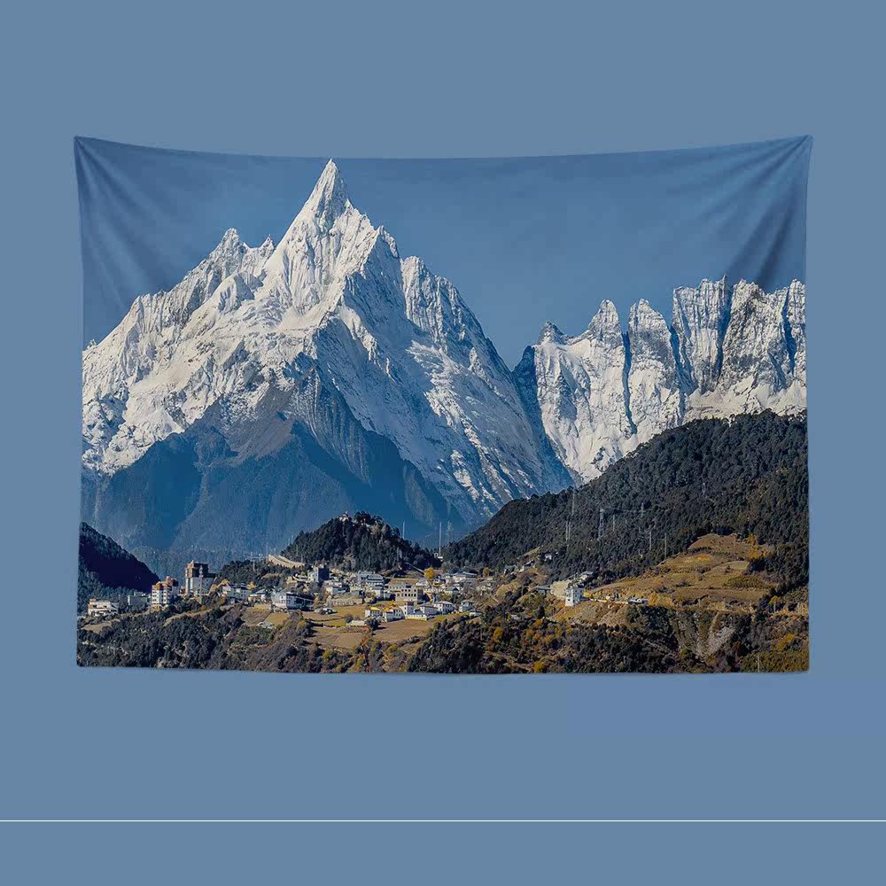 背景ini装饰墙壁挂毯上铺宿舍挂布装饰布布高级挂毯