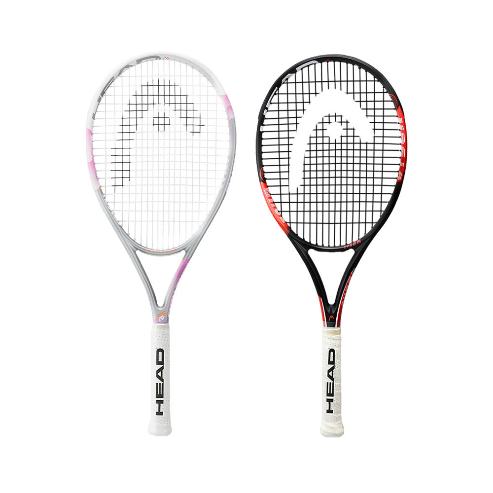 自营head海德初学进阶碳素网球拍套装羽毛球拍正品网球拍