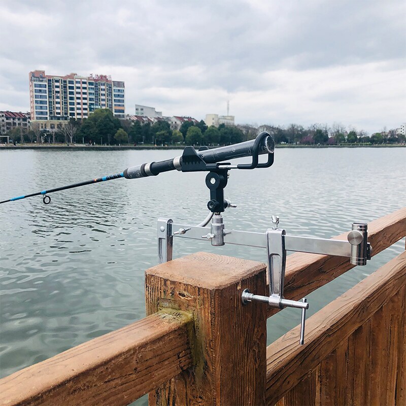 支架桥钓炮台桥上钓鱼鱼竿架子桥筏竿筏水滴其他垂钓用品