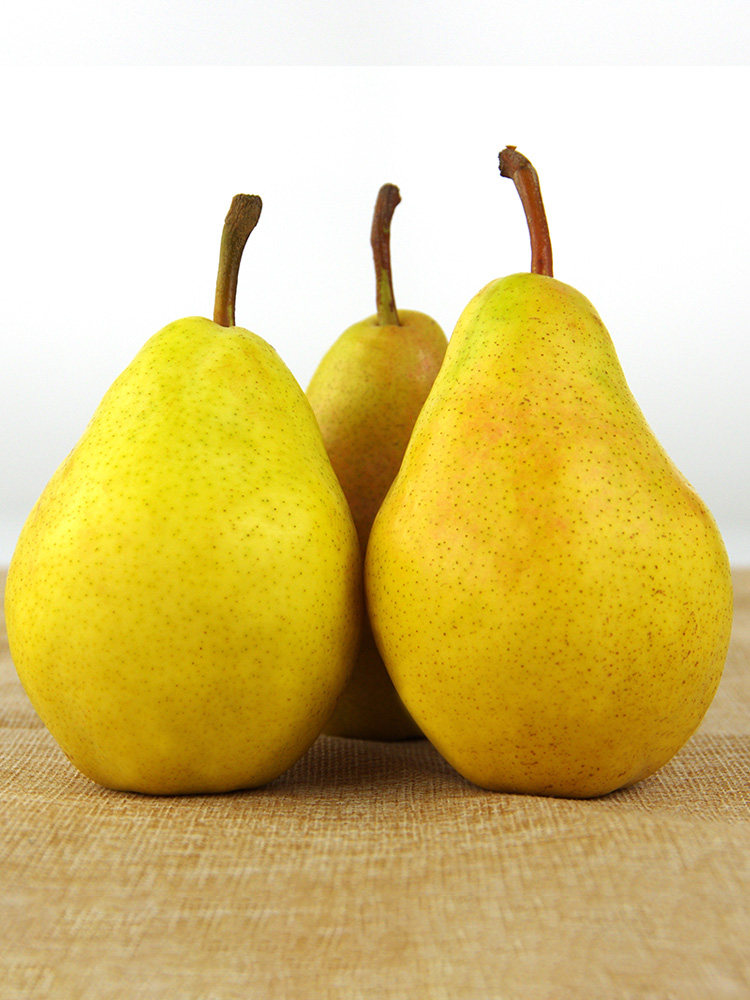 新鲜烟台太婆水果整箱当季梨子红彩啤酒香蕉梨