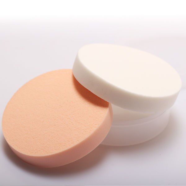 影楼化妆师专用粉扑50个装海绵美妆工具大白扑干usb暖手套