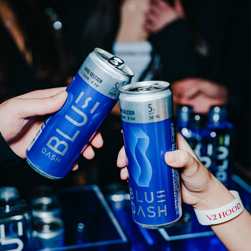 bluedash布鲁鲁大师微醺潮饮非果果酒低卡低度少女预调鸡尾酒