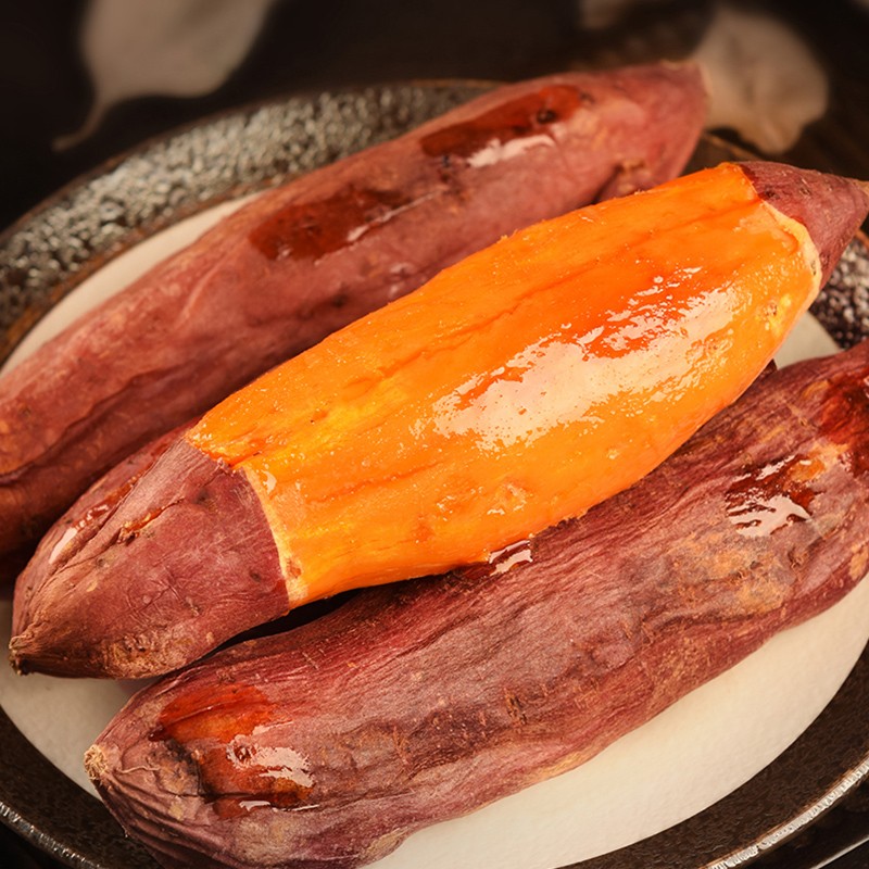 山东产地烟薯25号沙地蜜薯糖心红薯新鲜红心番薯