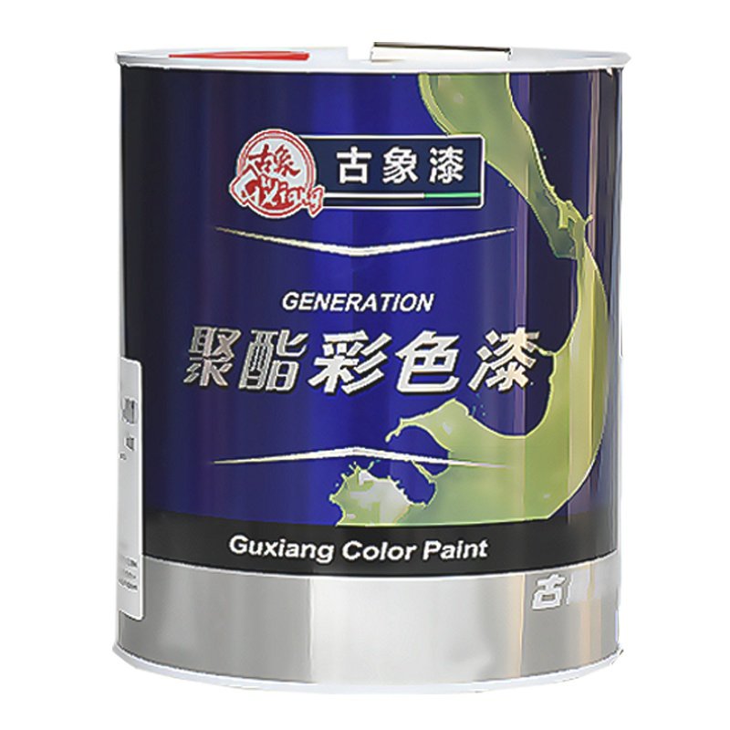 古象门窗胶漆漆塑划线马路翻新铁门聚酯栏杆油性木器漆