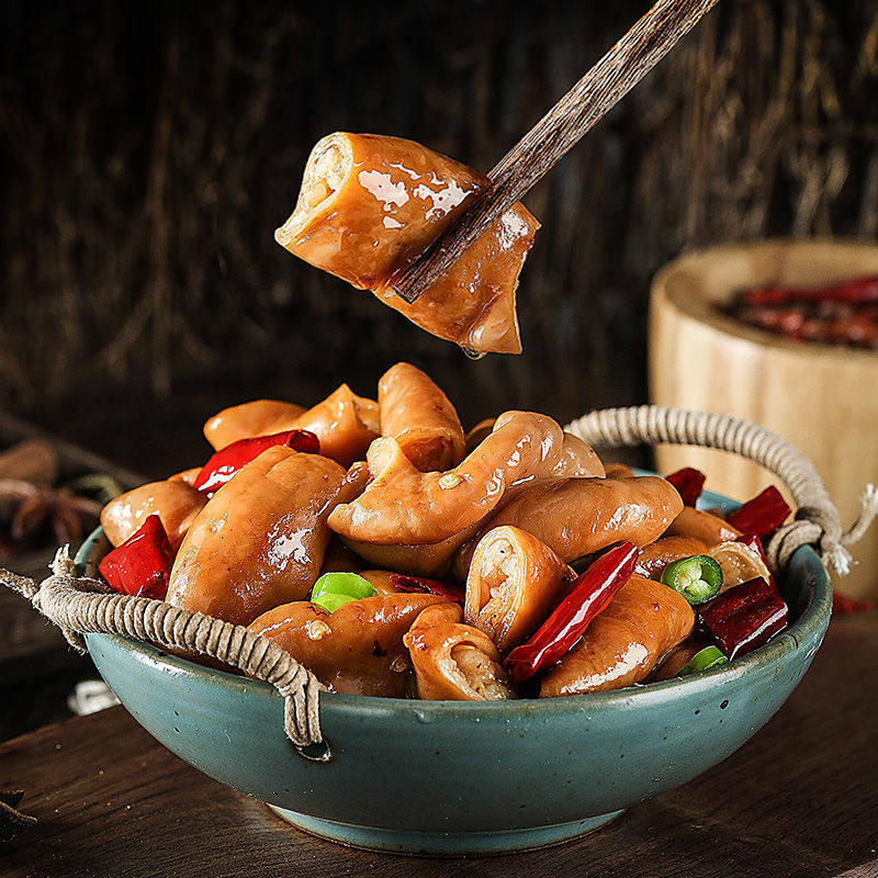 酱香猪大肠麻辣红烧肥肠大肠头卤味下酒菜熟食卤猪肉火锅食材袋装