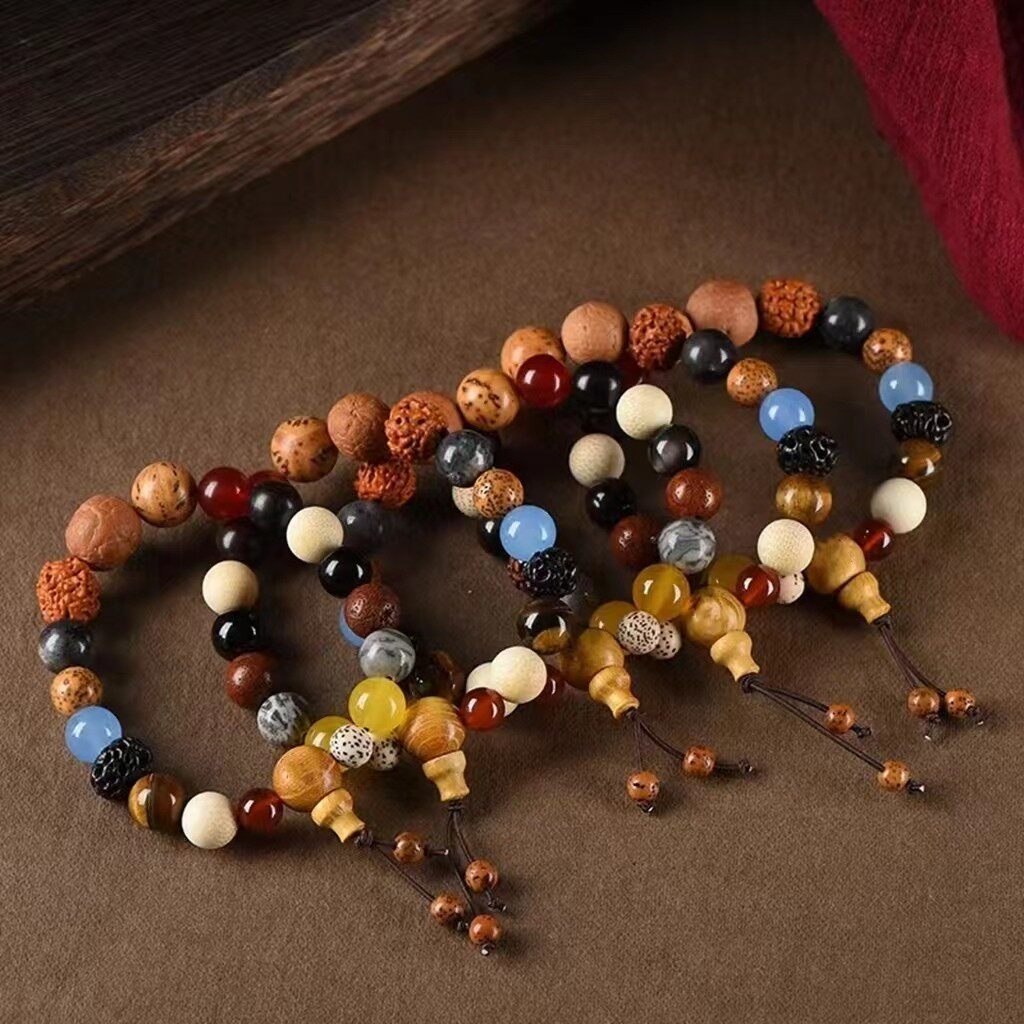 gloire古名菩提星月龙眼十八多宝手链手链