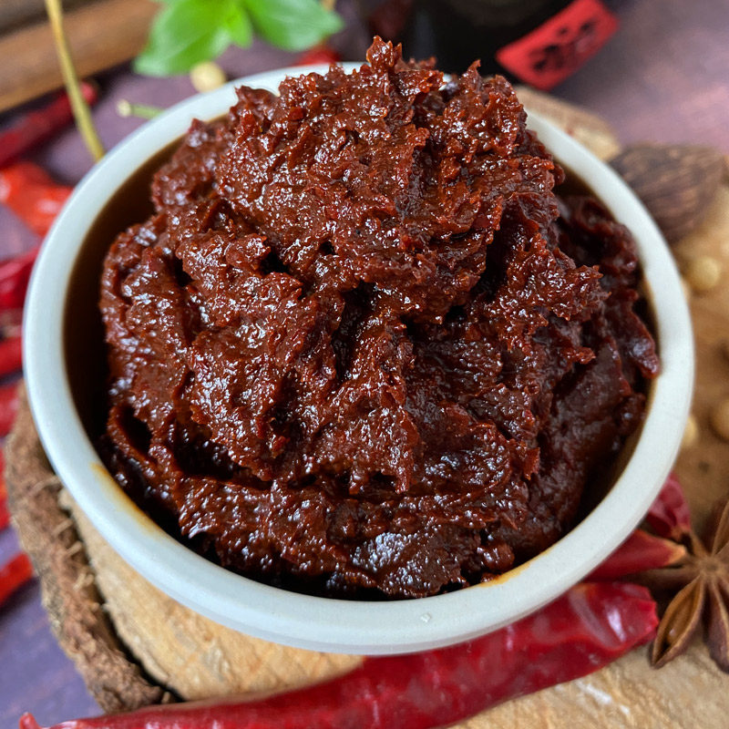 老酱正宗昆明云南张英汤池炸酱米线帽子回锅酱类调料