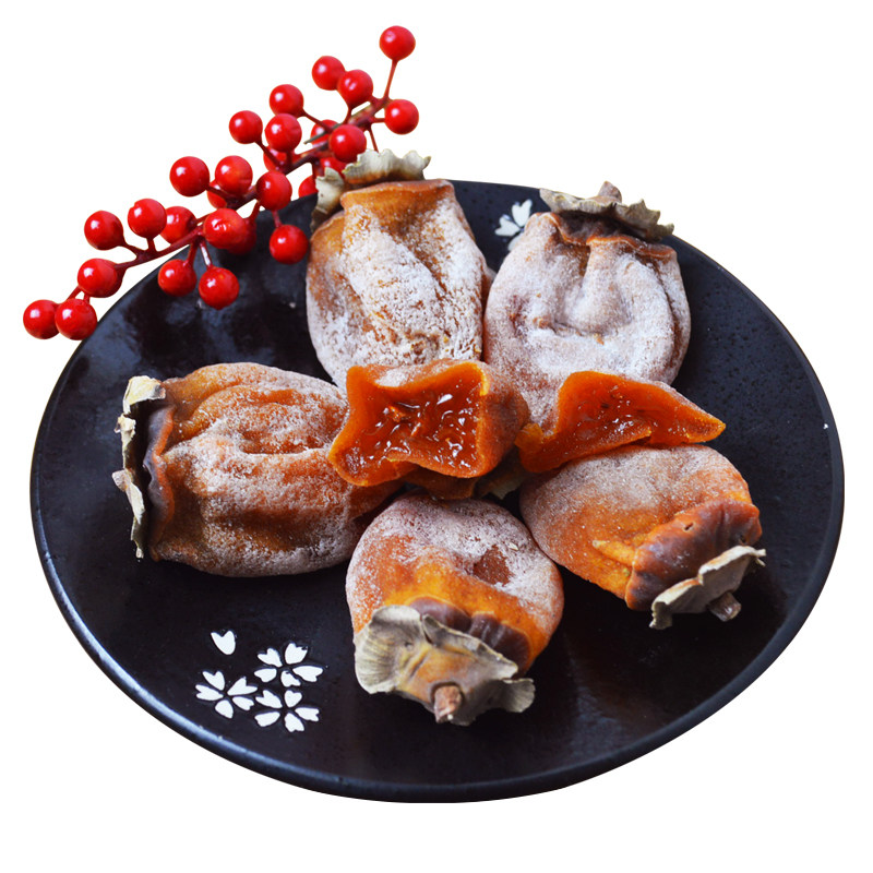 柿饼精品流心爆浆霜降富平特级5斤礼盒盒装柿饼