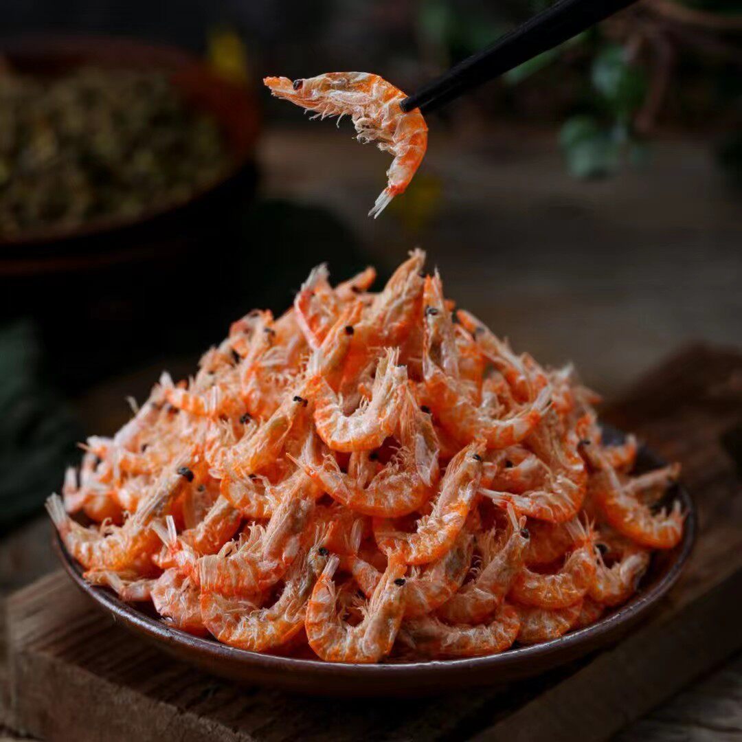 南极磷虾虾皮特级无盐补钙海米淡干虾米干货虾皮