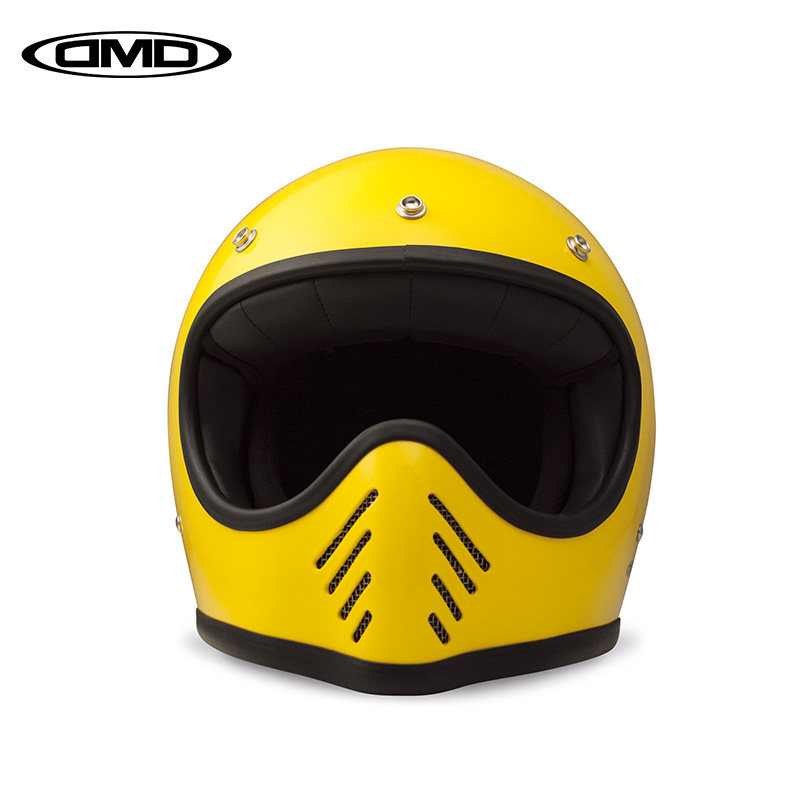 全盔dmd进口复古摩托车碳纤维机车哈雷印第安个性摩托车头盔