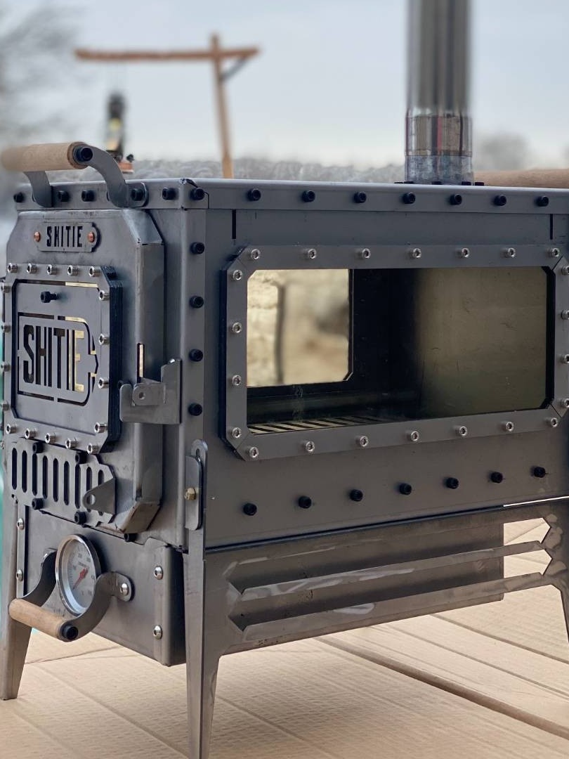 户外柴火炉炉帐篷野营炉具多功能露营取暖野餐营地家用室内野炊