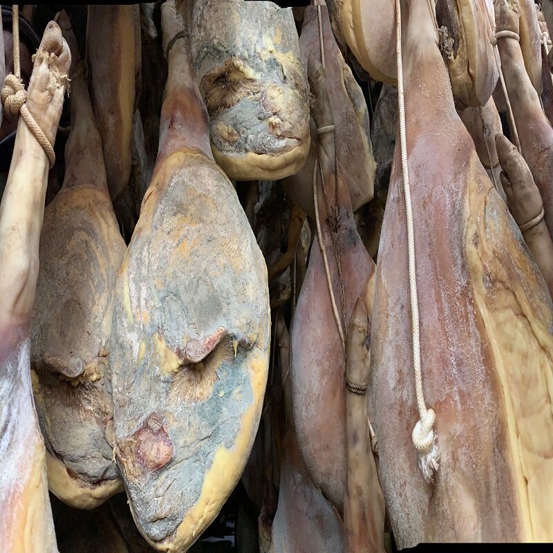 贵州特产盘州盘坪地两年陈香整金华火腿500g自然火腿