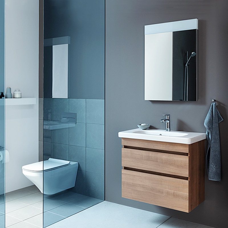 卫浴duravit杜拉维特浴室柜壁挂洗脸盆洗漱柜组组合ds6481浴室柜组合