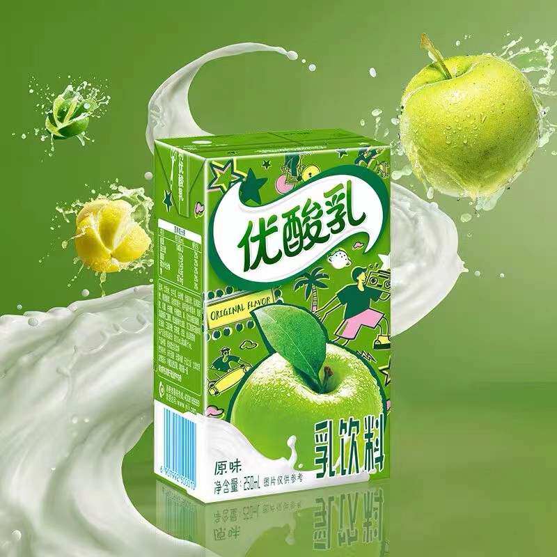 2月新货伊利利优酸乳24盒早餐饮料乳酸酸奶含乳饮料