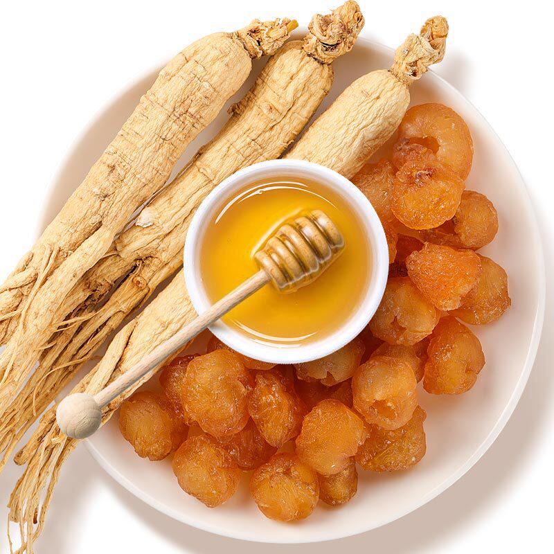 玉灵正品气血人参西洋参桂圆旗舰店八珍膏搭四物传统滋补品其他