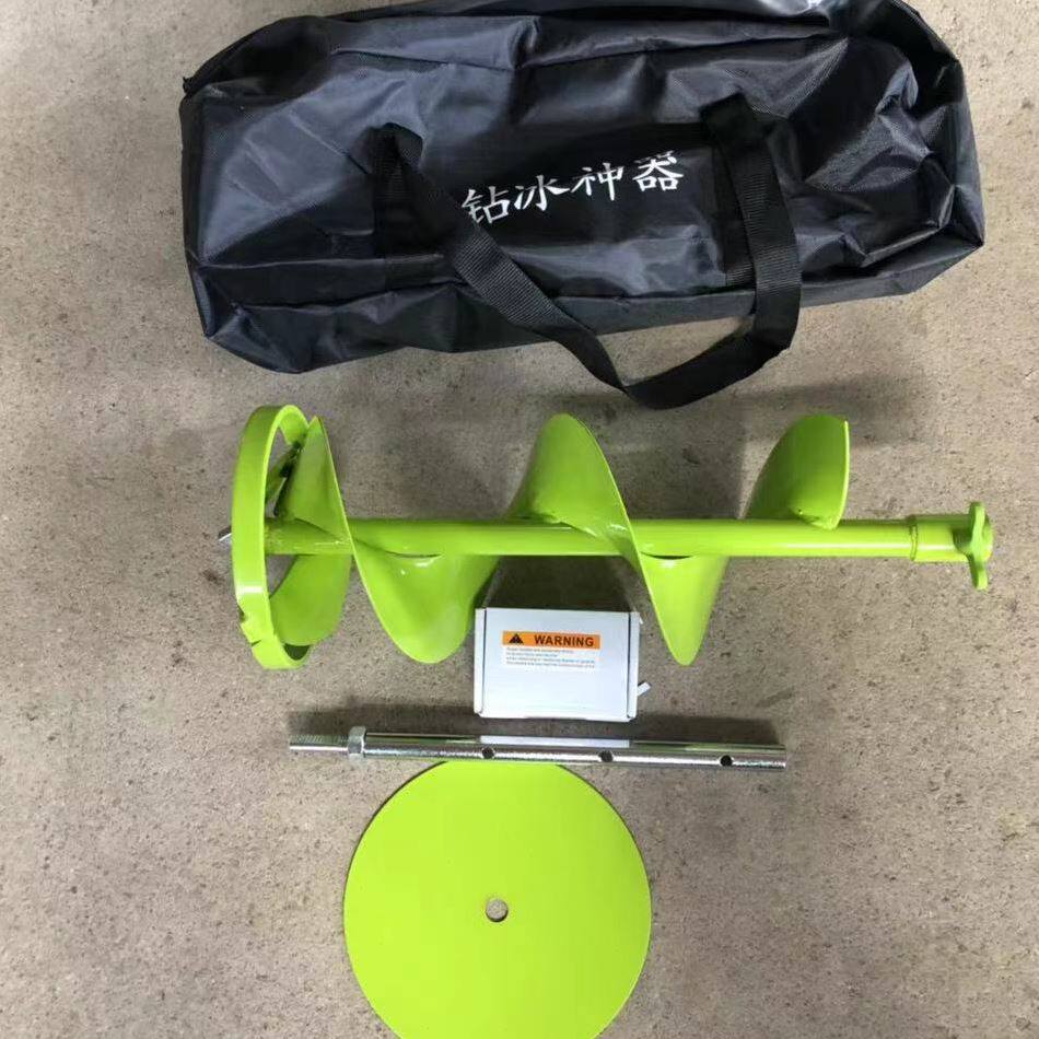 冬钓汽油钻冰机凿冰专用钻头电动打冰孔冰转破冰扩孔钻