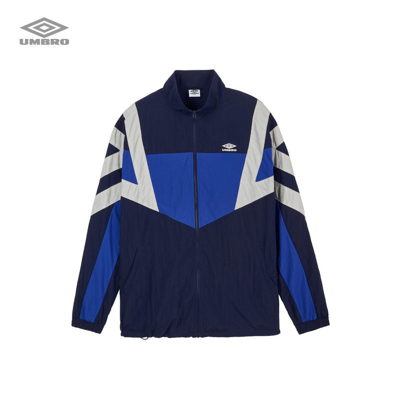 umbro茵宝男女女同运动夹克秋季新款复古立领瑜伽外套
