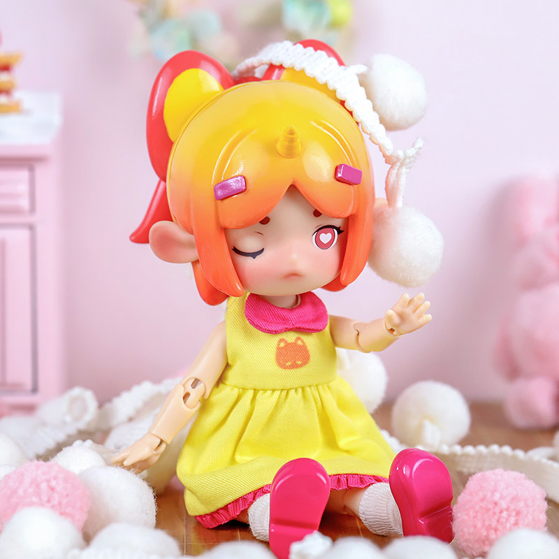 潘妮宝盒盲盒自然秘境娃娃手办bjd可动人偶潮玩盲盒