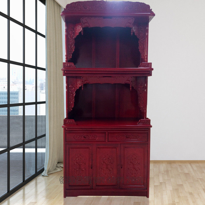 加工定做佛龛立柜佛楼佛柜神龛神柜供桌供台佛柜