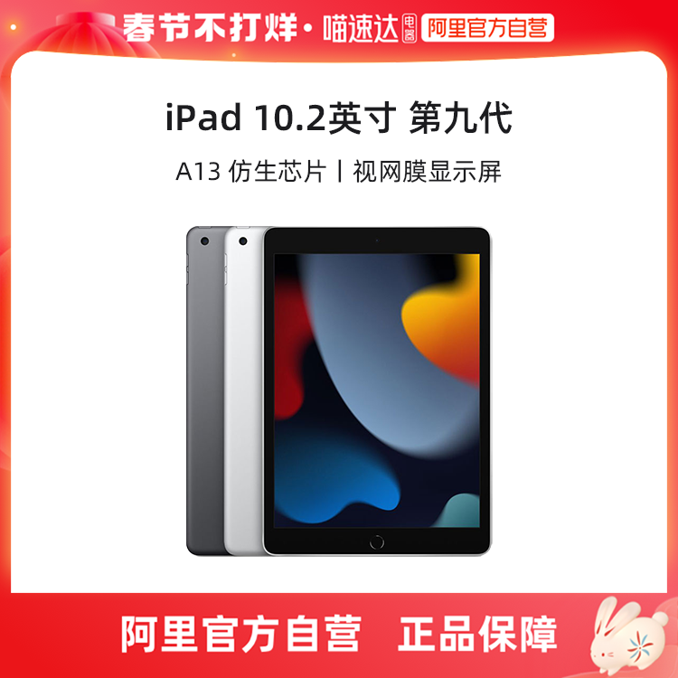 爱打扮(www.idaban.cn)，【自营】Apple/苹果 iPad 10.2英寸平板电脑 2021款iPad9（WLAN版/A13芯片/1200万像素）