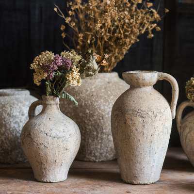 掬涵庞贝余晖系列手工手工艺艺术陶土陶罐花瓶花瓶