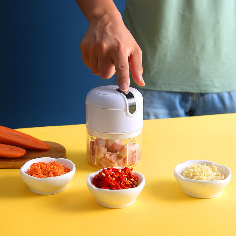 无线捣蒜蒜泥迷你电动打蒜器压蒜剥神器蒜蓉剥蒜器