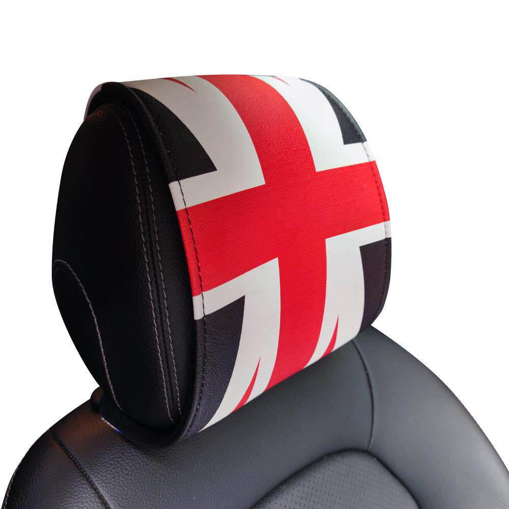 汽车枕套车头保护套车用座椅头枕内饰mini英伦头枕