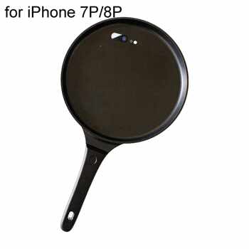 ໃໝ່ ປ້ອງກັນການຕົກລົ່ນຂອງ Shockproof Creative Frying Pan Phone Case Mobi